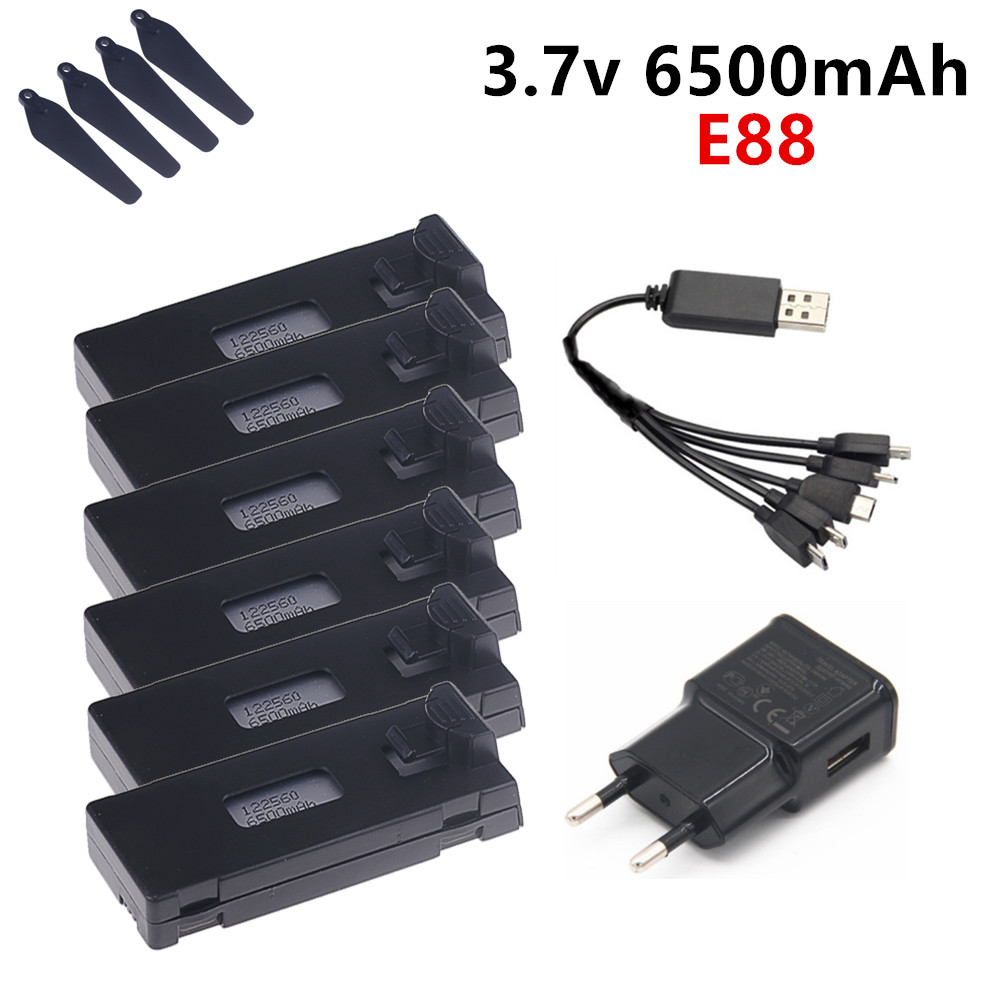 3,7 V 6500 mAh Lipo Batterie F – Drone E88 Rc Quadcopter Bewertung und Preis